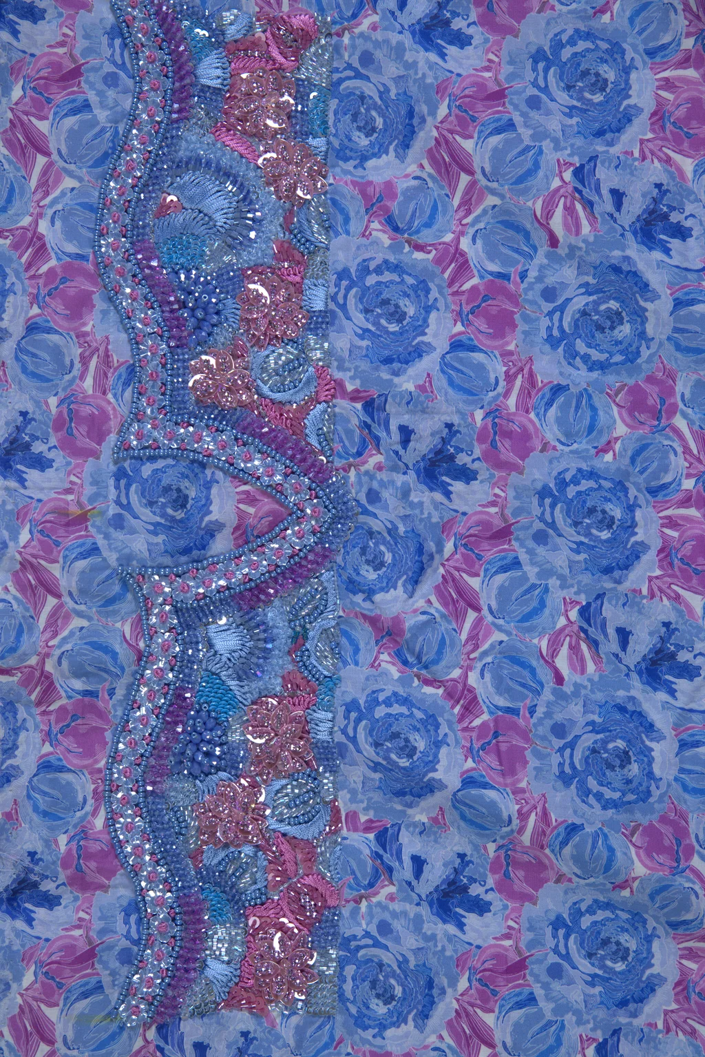 Blue Rosette