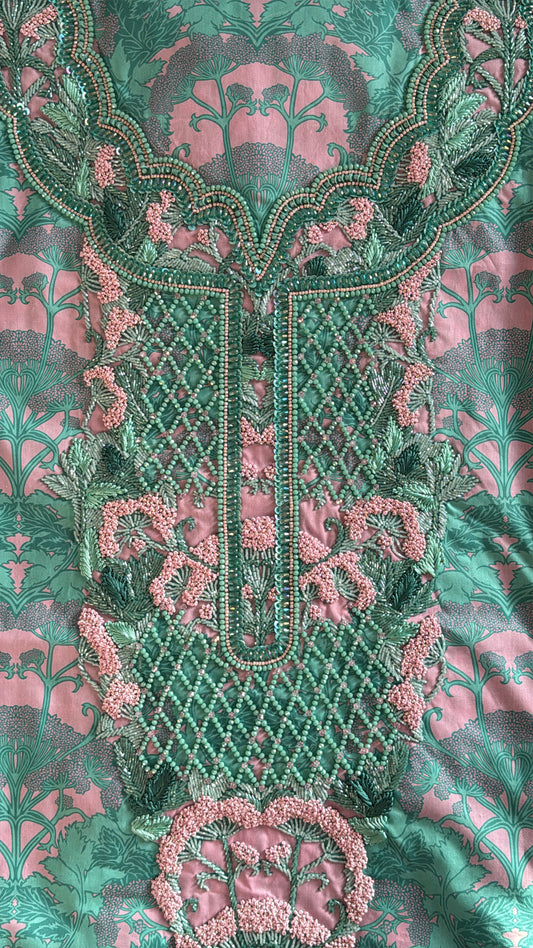 Verdant pearls pink