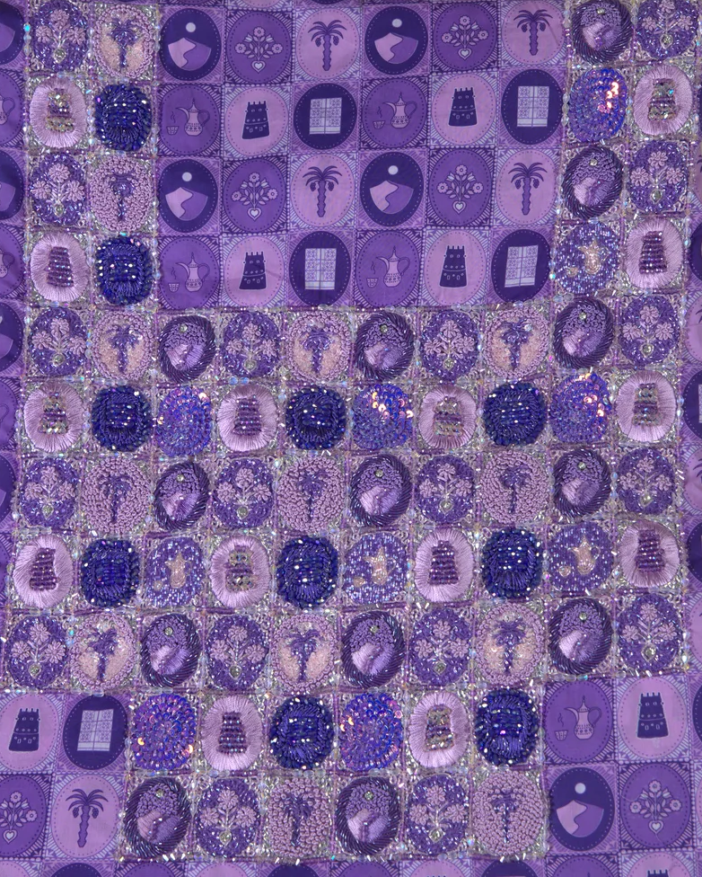 Purple Courtyard