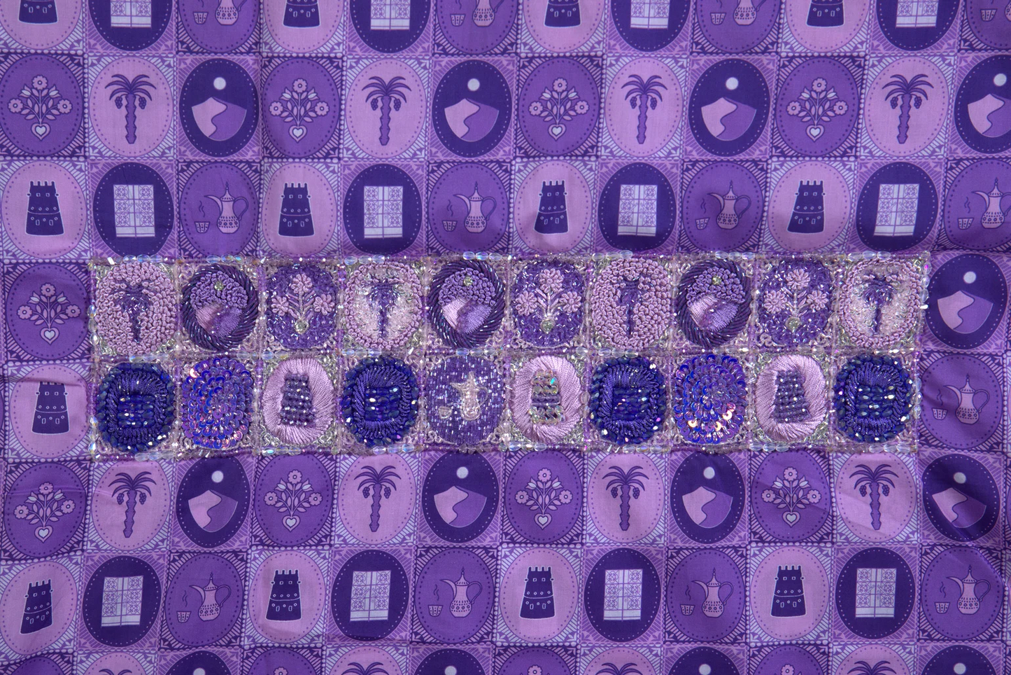 Purple Courtyard